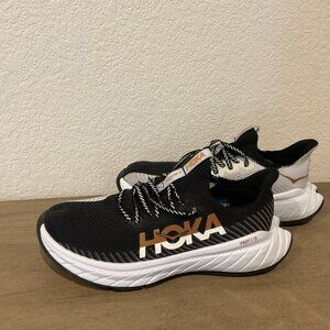 HOKA Carbon X 3 Running Shoes – Women’s 8.5 Black/White/Copper